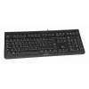 Teclado com fios USB tamanho completo Cherry KC 1000 QWERTY português preto