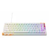 Teclado gaming mecânico Cherry K5 Pro TMR Compact 65% QWERTY US, com fios USB, RGB, laranja/branco