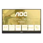 Monitor portátil TV/monitor AOC 16T20E2 preto 39,6 cm (15,6 polegadas) LED 1920 x 1080 píxeis