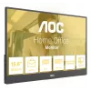 Monitor portátil TV/monitor AOC 16T20E2 preto 39,6 cm (15,6 polegadas) LED 1920 x 1080 píxeis