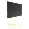 Monitor portátil TV/monitor AOC 16T20E2 preto 39,6 cm (15,6 polegadas) LED 1920 x 1080 píxeis
