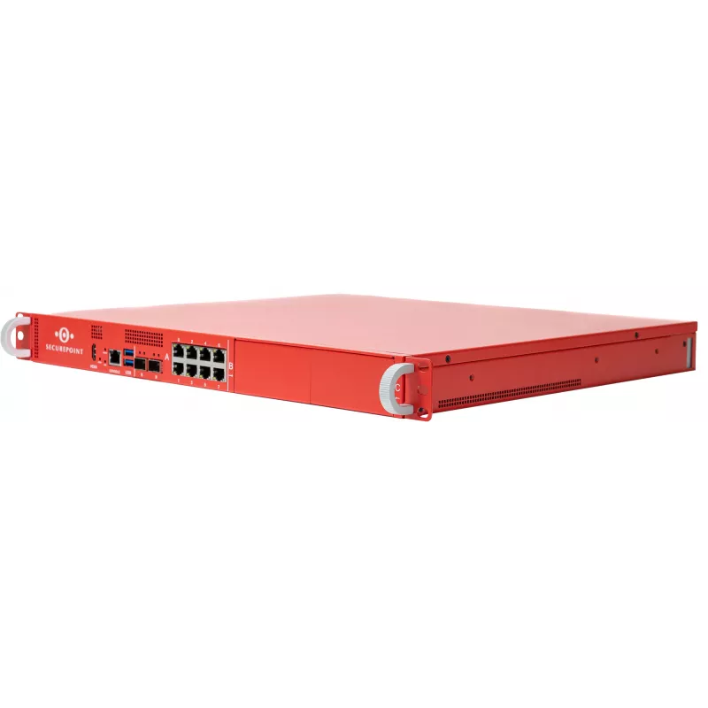 Firewall de hardware Securepoint RC1000RR G6 1U 59 Gbit/s