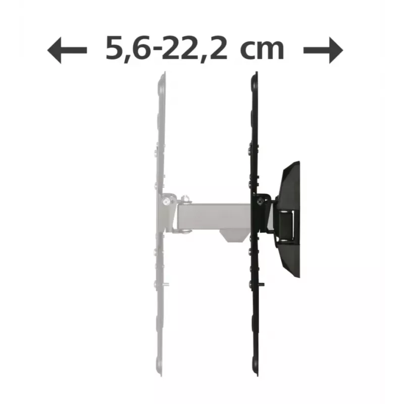 Suporte de parede/suporte de TV Hama 00220823 165,1 cm (65 polegadas) preto