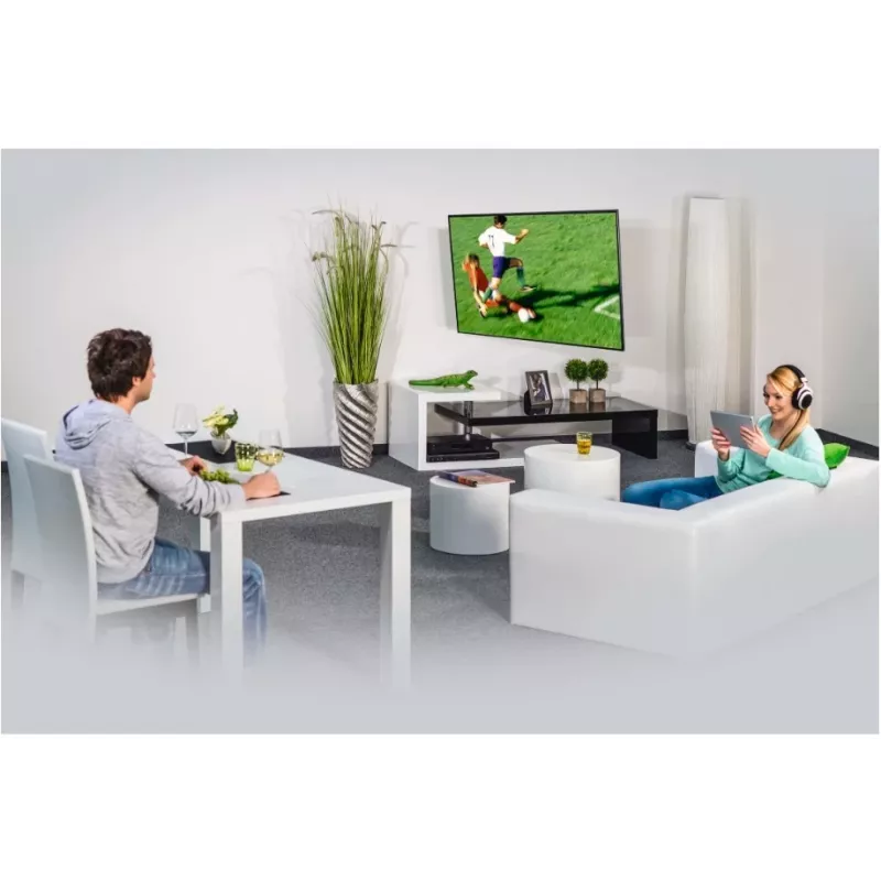 Suporte de parede/suporte de TV Hama 00220823 165,1 cm (65 polegadas) preto