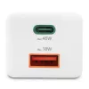 Carregador móvel Hama 00125141 universal branco carregamento rápido CA interior
