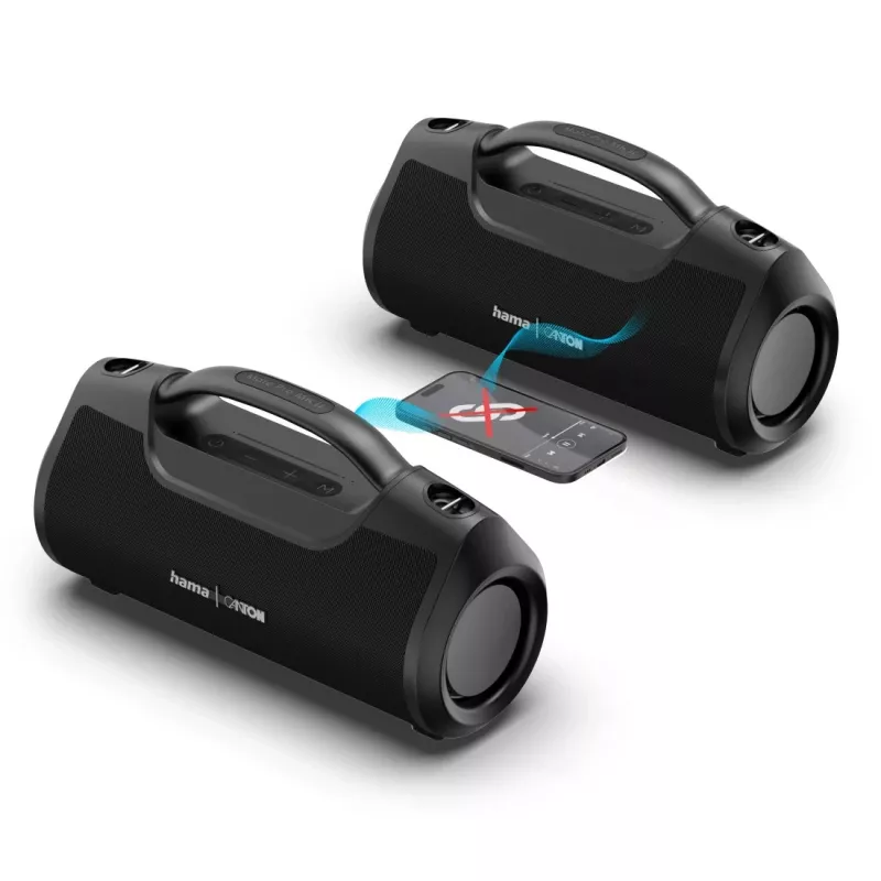 Altifalante portátil estéreo Hama Mate Pro MK II preto 60 W