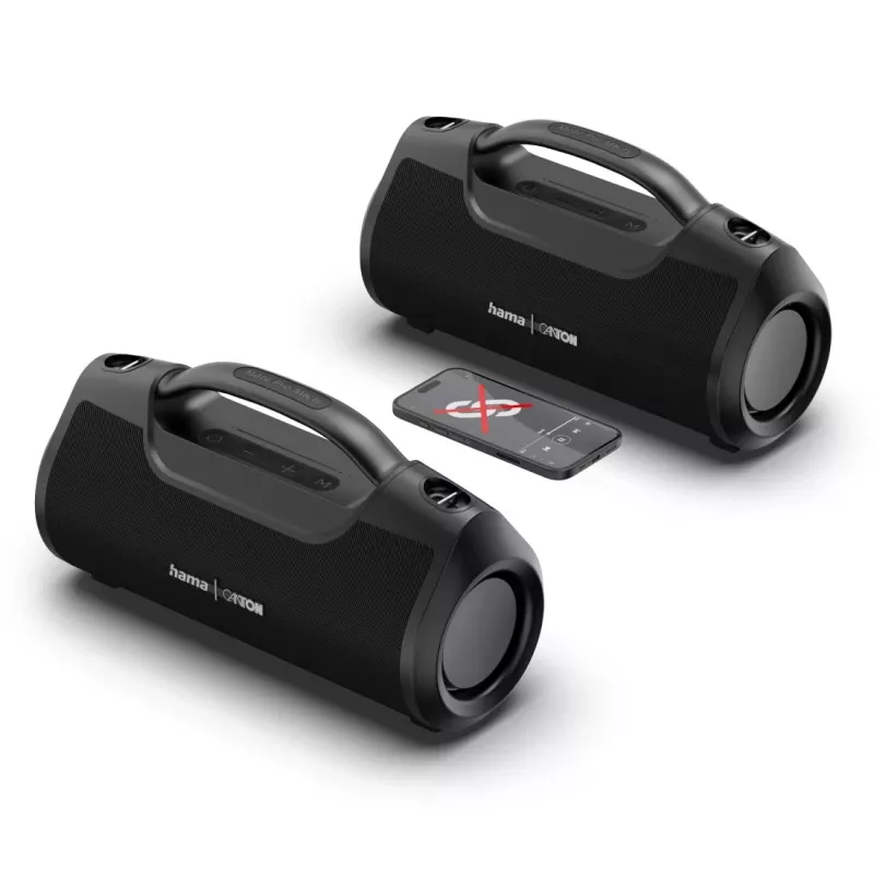 Altifalante portátil estéreo Hama Mate Pro MK II preto 60 W