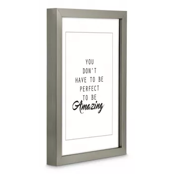 Moldura individual Hama Chiaro aço