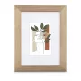 Moldura individual Hama Albero taupe