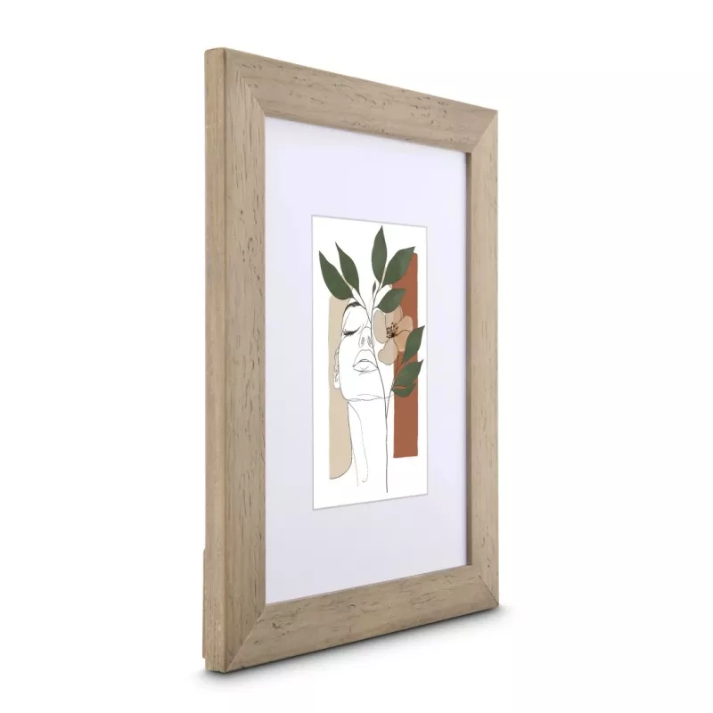 Moldura individual Hama Albero taupe