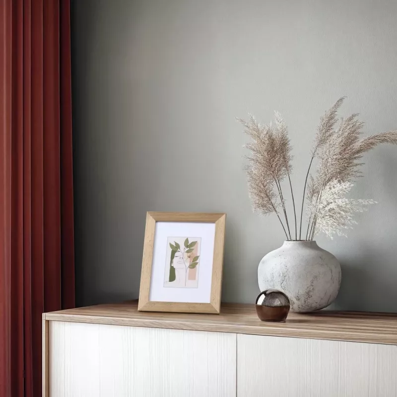 Moldura individual Hama Albero taupe