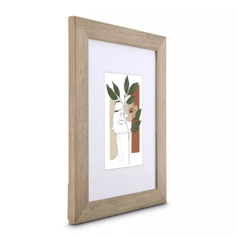 Moldura individual Hama Albero taupe