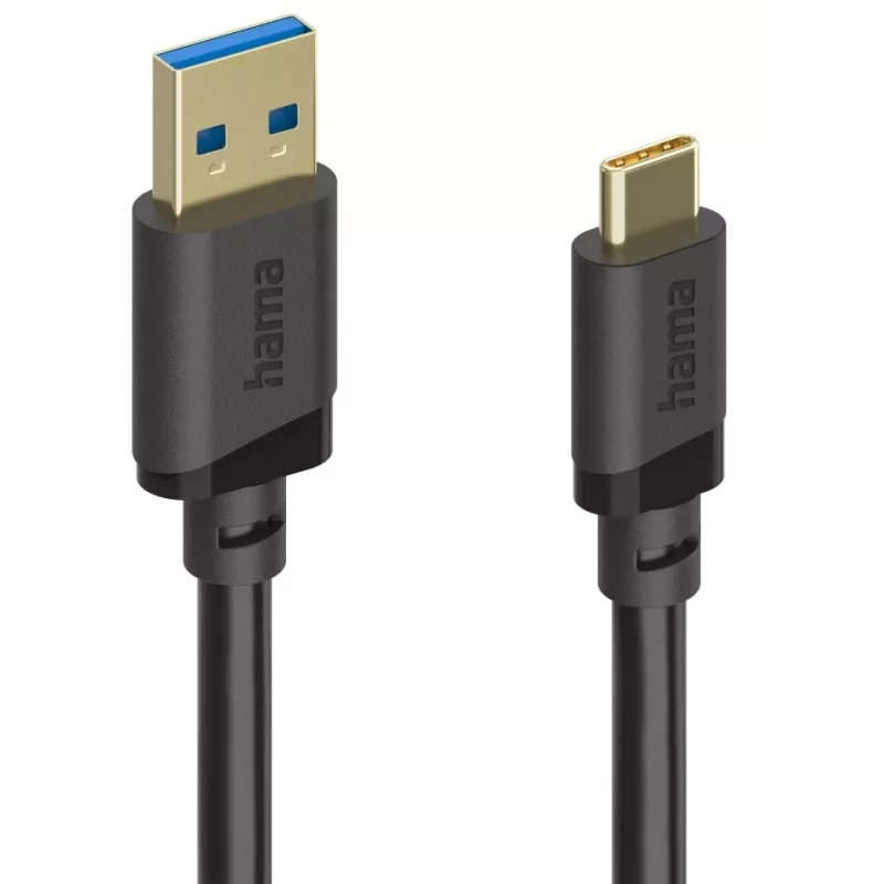 Cabo USB Hama 00202005 USB 3.2 Gen 1 (3.1 Gen 1) 0,75 m USB A USB C preto