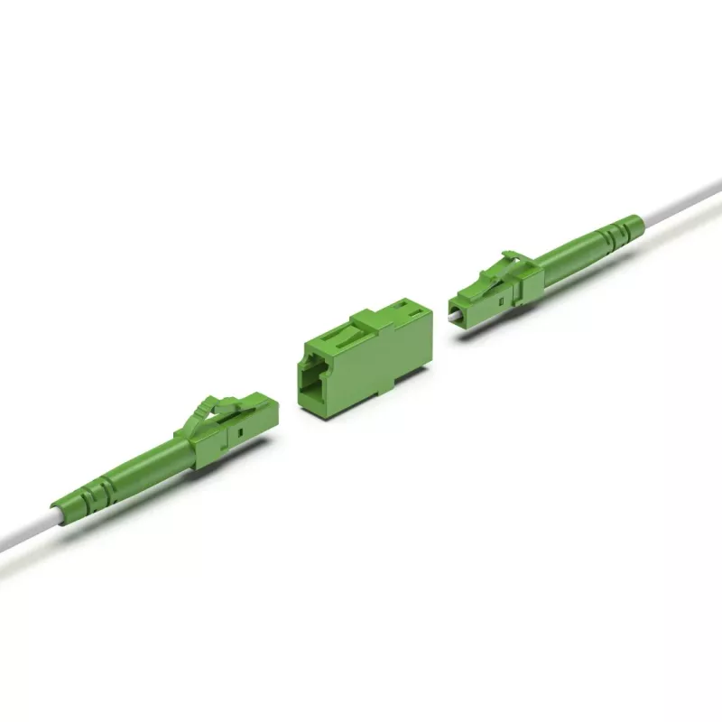 Adaptador de fibra ótica Hama 00200801 LC/APC 1 unid. verde