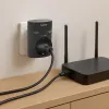 Hama 00223325 adaptador de tomada Schutzkontakt com proteção contra sobretensões