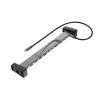 Dock/porta-replicador para portátil Hama 00200149 docking preto, cinzento