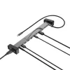 Dock/porta-replicador para portátil Hama 00200149 docking preto, cinzento