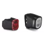 Luz para bicicleta Hama 00185837 luz traseira + luz frontal (conjunto) LED