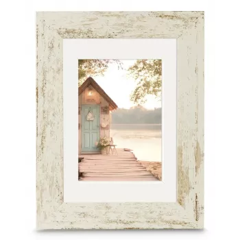 Hama Cottage moldura de fotografias, 10 x 15 cm, Off-White