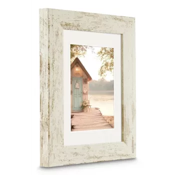 Hama Cottage moldura de fotografias, 10 x 15 cm, Off-White