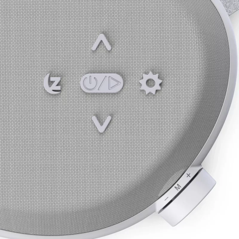 Altifalante portátil Hama Calm Mono cinzento, branco 3 W