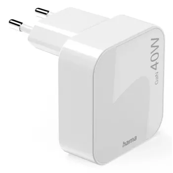 Carregador móvel Hama 00125148 smartphone, tablet branco AC carregamento rápido interior