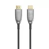 Cabo HDMI Hama 00202036 15 m HDMI Type-A (standard) preto, cinzento, prateado