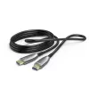 Cabo HDMI Hama 00202036 15 m HDMI Type-A (standard) preto, cinzento, prateado