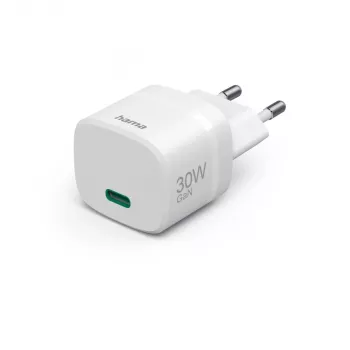 Carregador móvel Hama 00201964 smartphone, tablet, powerbank, headset branco AC carregamento rápido para interior