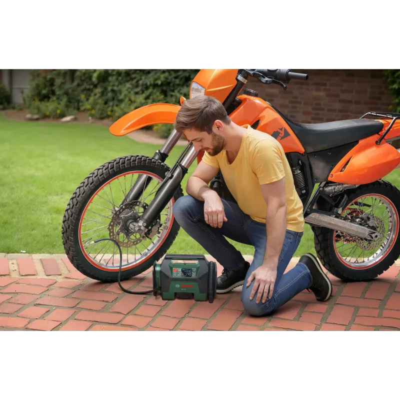 Bosch PAO 18V (ferramenta nua, caixa), universal, 10 bar, 30 l/min, verde, plástico, a bateria