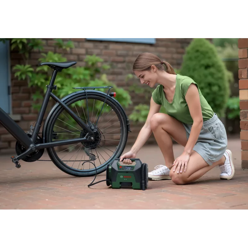 Bosch PAO 18V (ferramenta nua, caixa), universal, 10 bar, 30 l/min, verde, plástico, a bateria