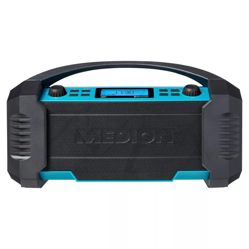 MEDION LIFE E66050 rádio de obra analógico e digital preto, azul