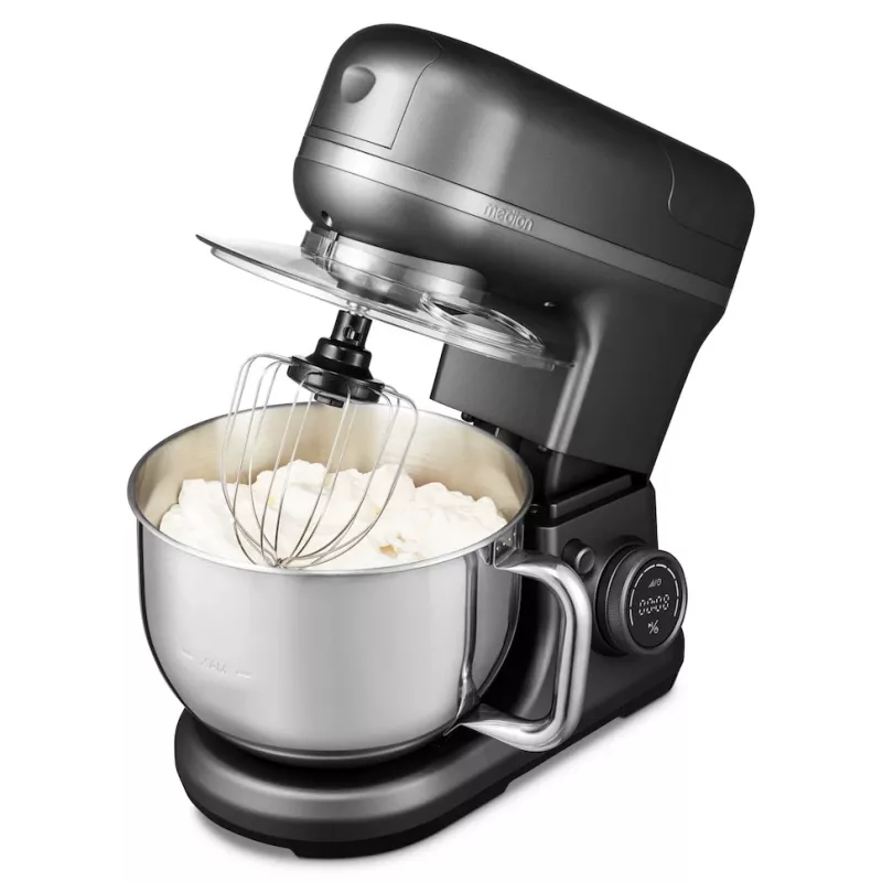 Robot de cozinha MEDION MD18440 1200 W 5 L cinzento