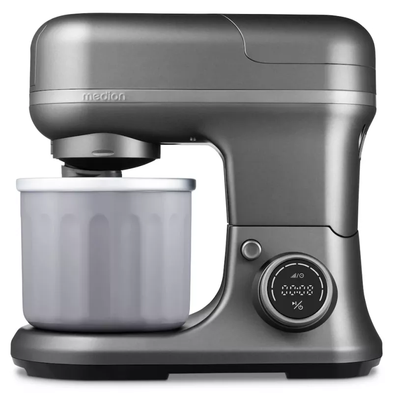 Robot de cozinha MEDION MD18440 1200 W 5 L cinzento