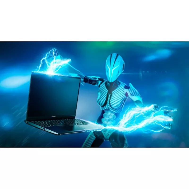 Portátil ERAZER Beast 16 X1 Intel Core Ultra 9 275HX 40,6 cm (16 polegadas) Quad HD+ 32 GB DDR5-SDRAM 2 TB SSD NVIDIA GeForce RTX 5080 Wi-Fi 6E (802.11ax) Windows 11 Home preto