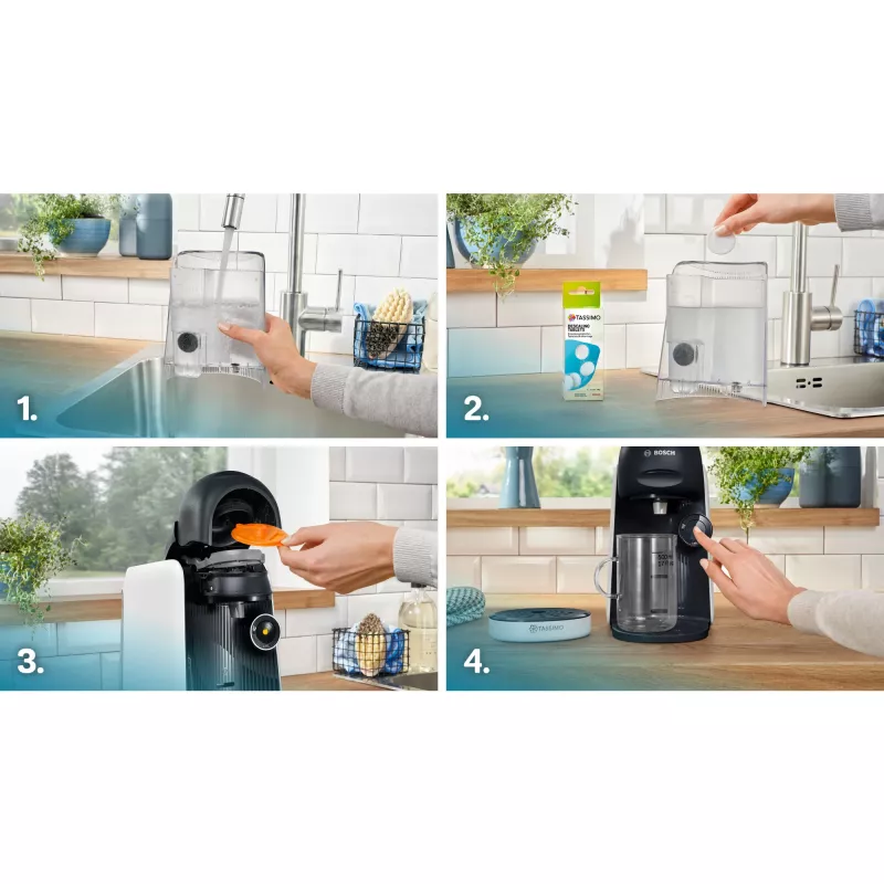 Bosch TAS164E máquina de café automática máquina de café de cápsulas 0,7 L
