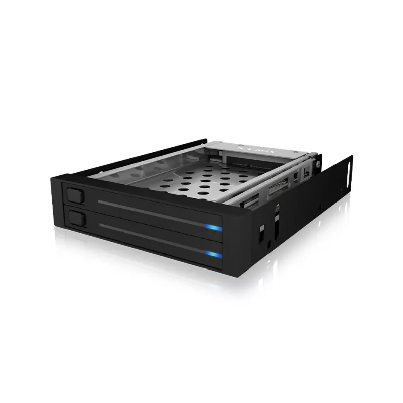 ICY BOX IB-2226StS 8,89 cm (3,5 polegadas) gaveta para unidade de armazenamento preto