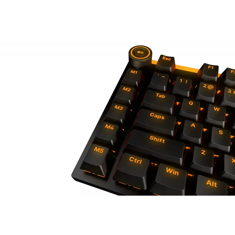 be quiet Light Mount Silent Tactile FR ISO teclado gaming USB AZERTY francês preto