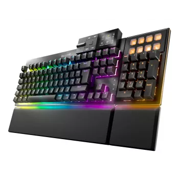 be quiet Dark Mount Silent Linear FR ISO teclado gaming USB AZERTY francês preto