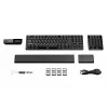 be quiet Dark Mount Silent Linear FR ISO teclado gaming USB AZERTY francês preto