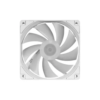 Ventoinha para caixa de computador MSI MAG F120 ARGB WHITE — 120 mm, 1300 RPM, rolamento hidráulico