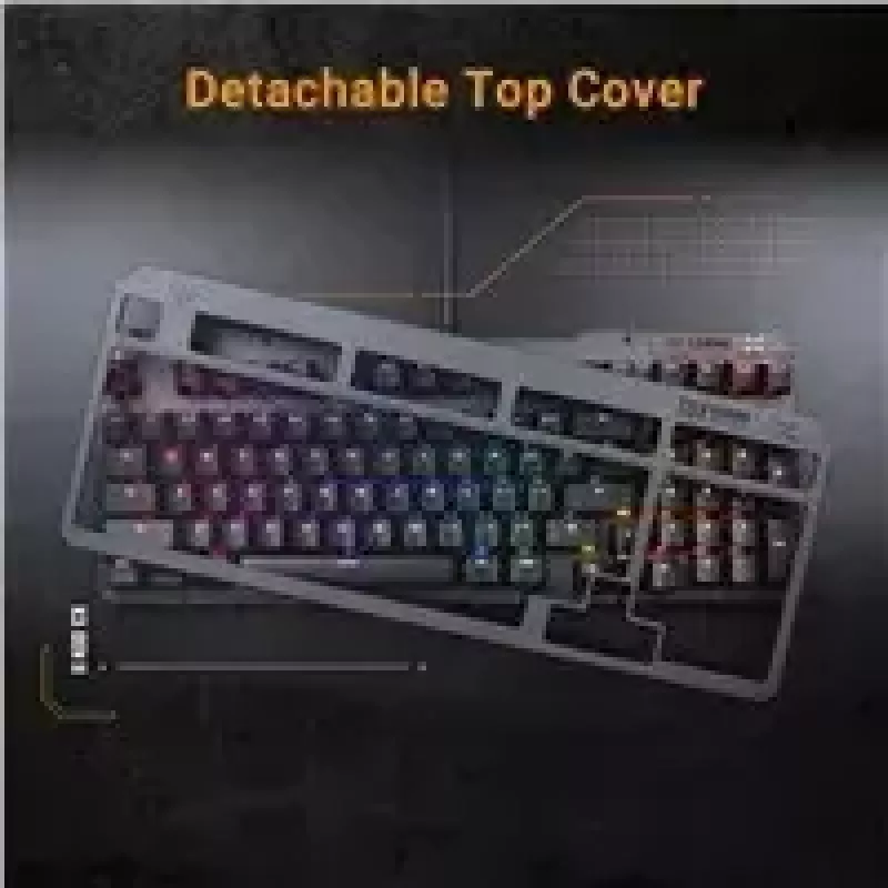 Teclado gaming mecânico ASUS TUF Gaming K3 Gen II iluminação RGB