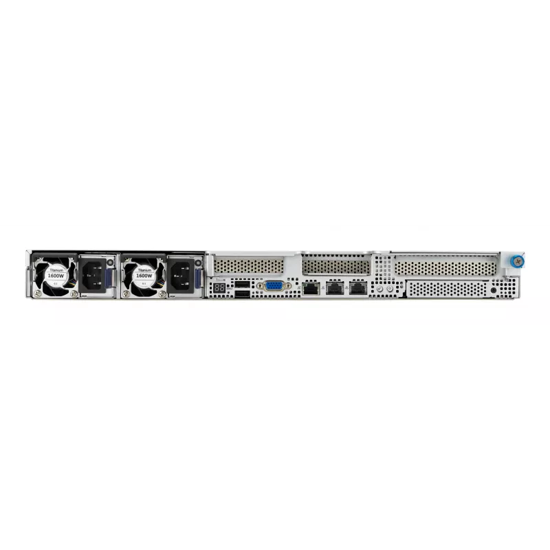 ASUS RS501A-E12-RS4 LGA 6096 Rack (1U) preto, prateado
