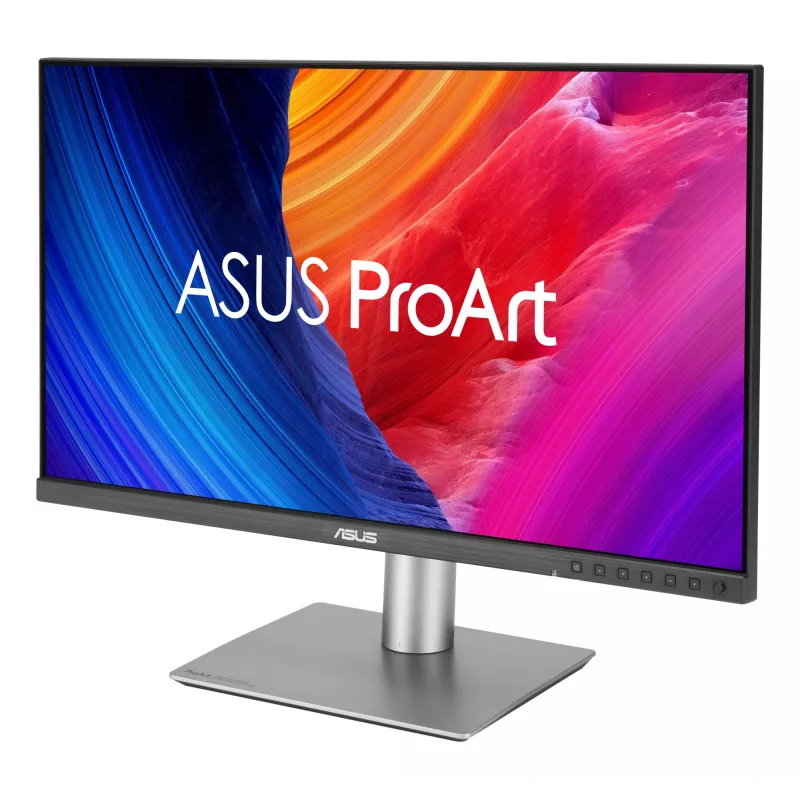 Monitor de computador ASUS ProArt PA278CGRV 68,6 cm (27″) QHD 2560×1440 IPS LCD prateado, 5 ms, USB‑C, hub USB 3.2, altifalantes, VESA, altura ajustável