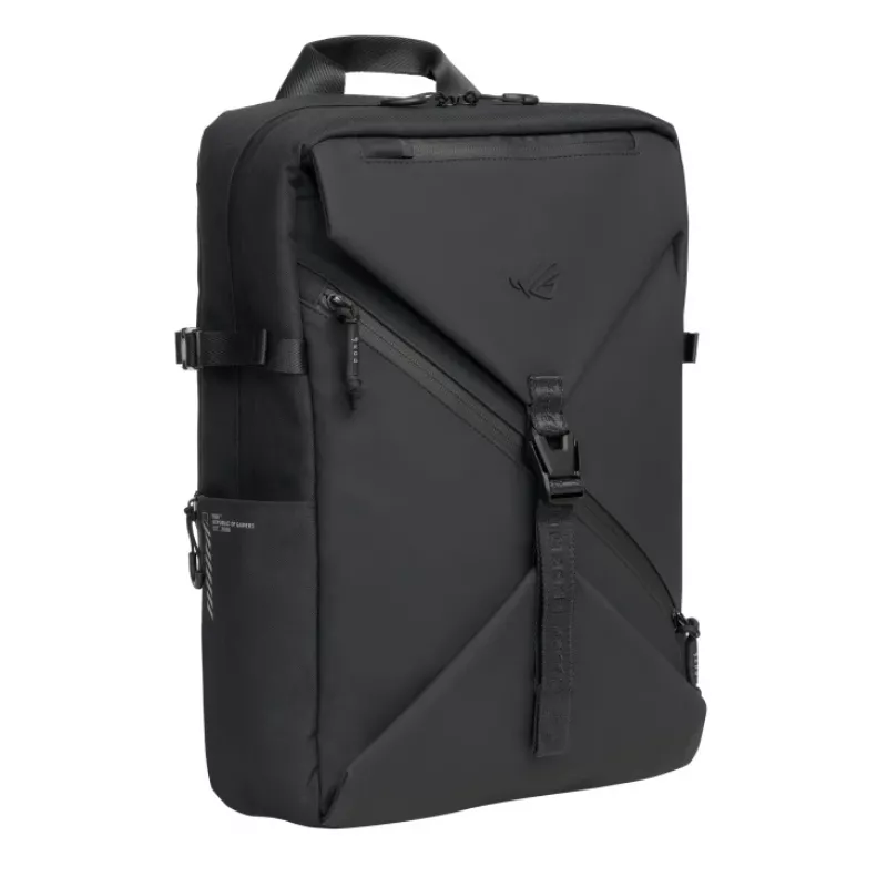Mochila para portátil ASUS ROG Archer Backpack 16 BP2600 – adequada para 40,6 cm (16 polegadas), poliéster e pele, preto