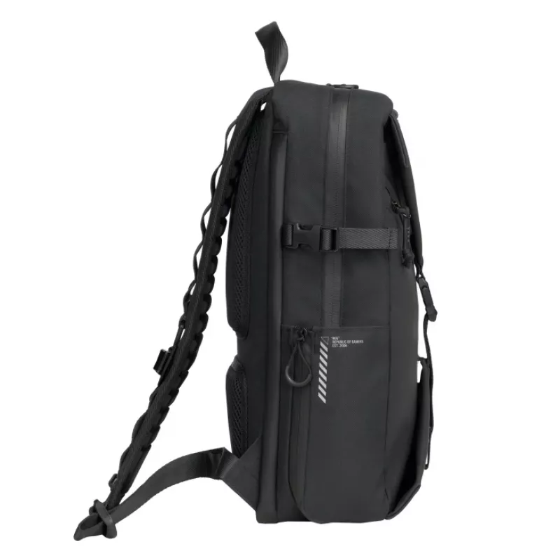 Mochila para portátil ASUS ROG Archer Backpack 16 BP2600 – adequada para 40,6 cm (16 polegadas), poliéster e pele, preto