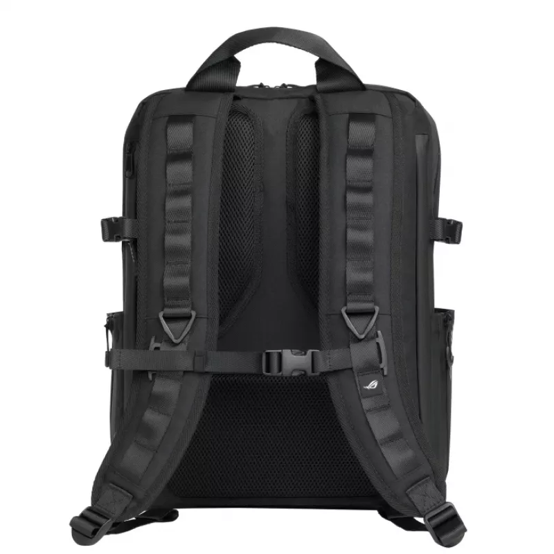 Mochila para portátil ASUS ROG Archer Backpack 16 BP2600 – adequada para 40,6 cm (16 polegadas), poliéster e pele, preto