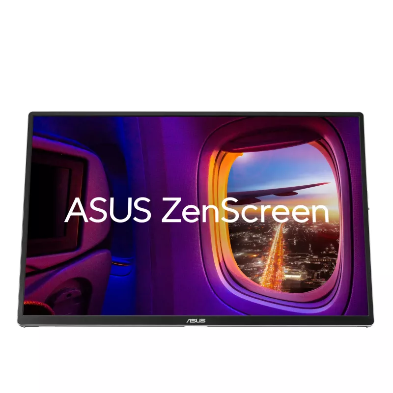 Ecrã de computador ASUS ZenScreen OLED MQ16FC 40,6 cm (16 polegadas) 1920 x 1200 píxeis WUXGA prateado