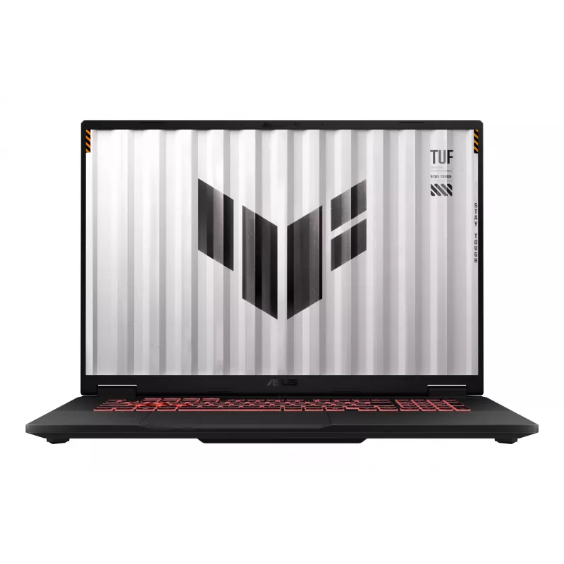 ASUS TUF Gaming A18 TUF808UM-DICS8103W portátil AMD Ryzen™ 7 260 45,7 cm (18 polegadas) WUXGA 32 GB DDR5-SDRAM 1 TB SSD NVIDIA GeForce RTX 5060 Wi-Fi 6E (802.11ax) Windows 11 Home preto, cinzento