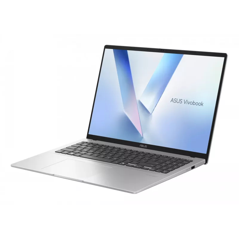 Portátil ASUS Vivobook 16 M1607KA-MB186W — AMD Ryzen AI 5 330, 16 polegadas WUXGA, 16 GB DDR5, 512 GB SSD, Windows 11 Home, prateado